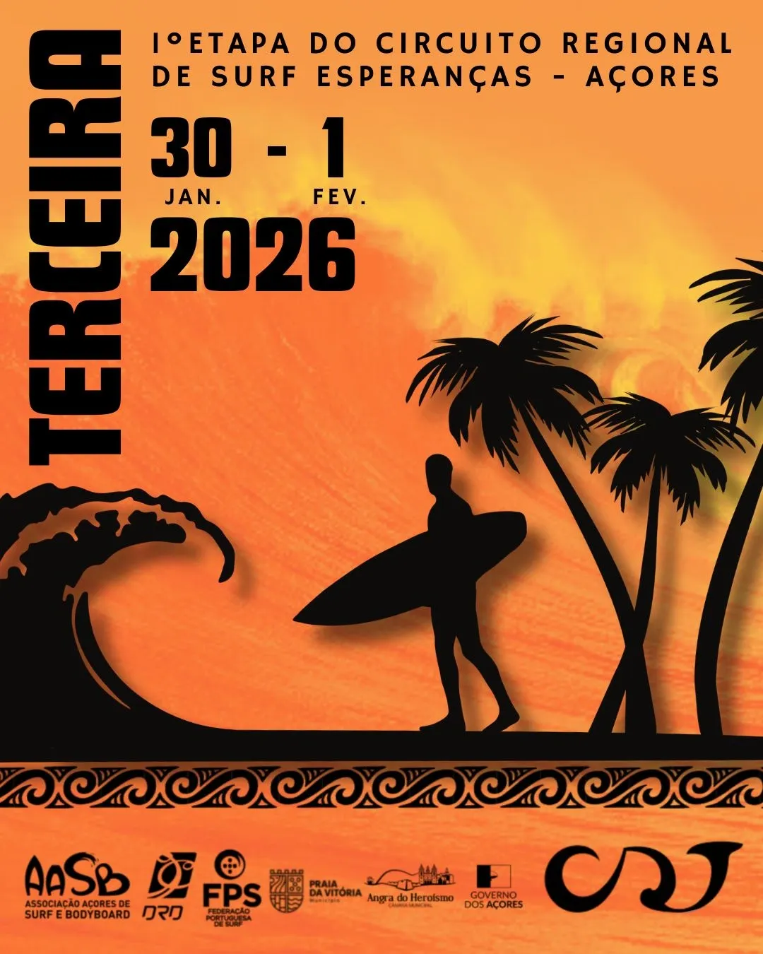 1ª Etapa do Circuito Regional de Surf Esperanças 2026